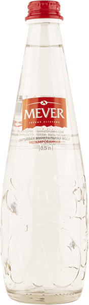 Изображение Вода негаз рН 7,6 Мевер питьевая Мевер ЗМВ с/б, 0,5 л