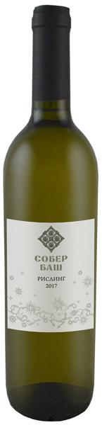 Изображение Вино белое сухое стиль №1 Рислинг ЗГУ классика Собер Баш с/б, 0,75 л