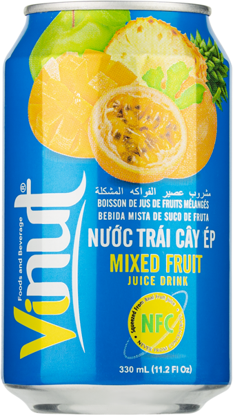 Изображение Напиток Винут мультифрукт Нам Вьет Фудс ж/б, 0,33 л