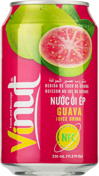 Изображение Напиток Винут розовая гуава Нам Вьет Фудс ж/б, 0,33 л