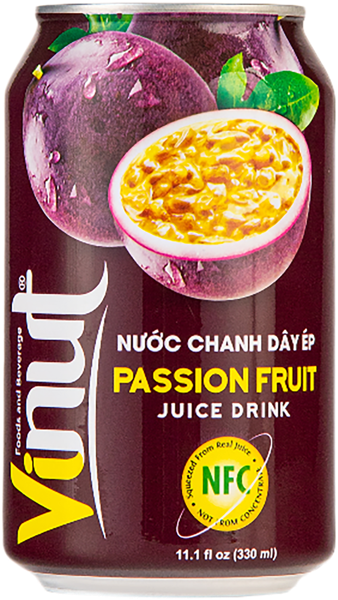 Изображение Напиток Винут маракуйя Нам Вьет Фудс ж/б, 0,33 л