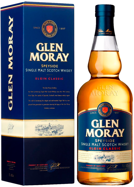 Изображение Виски односолодовый Глен Морей Элгин Оур Классик спейсайд Глен Морей п/у, 0,7 л