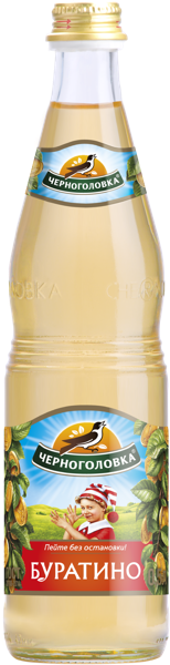 Изображение Напиток газ Черноголовка буратино Аквалайф с/б, 0,5 л
