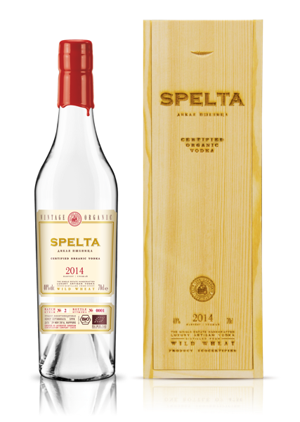 Изображение Водка Спирт Альфа 40% Спельта органик Саранский ЛВЗ п/у, 0,7 л