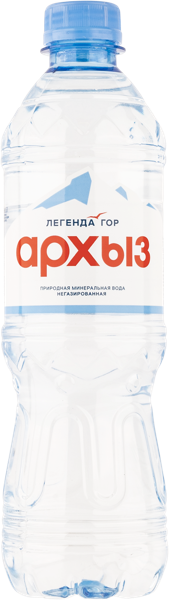 Изображение Мин вода негаз рН 7,0 Легенда Гор Архыз питьевая Аквалайн п/б, 0,5 л