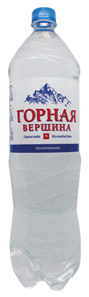 Изображение Вода негаз рН 7,62 Горная Вершина питьевая Аквалайн п/б, 1,5 л
