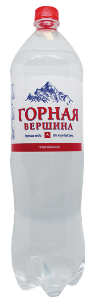 Изображение Вода газ рН 7,0 Горная Вершина питьевая Аквалайн п/б, 1,5 л