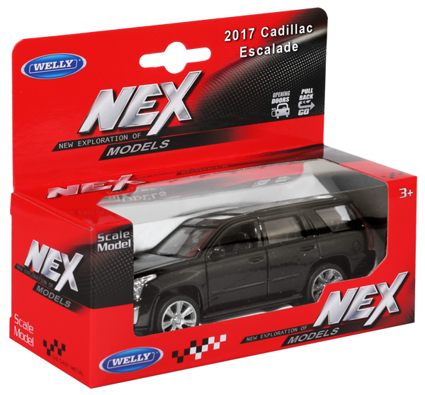 Изображение Машина 1:38 Велли кадиллак эскалэйд 2017 Велли Фэктори ЛТД к/у, 1 шт