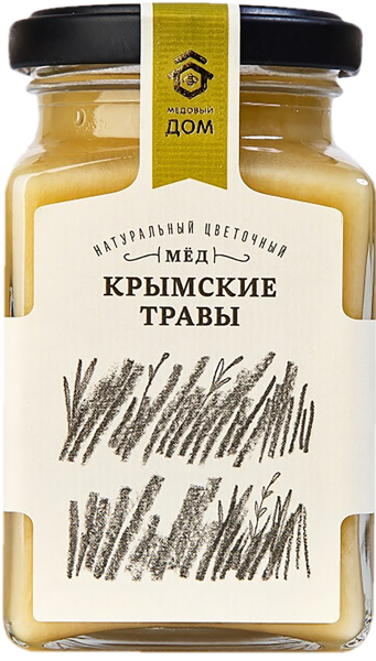 Изображение Мёд цветочный Медовый дом крымские травы Медовый дом с/б, 320 г