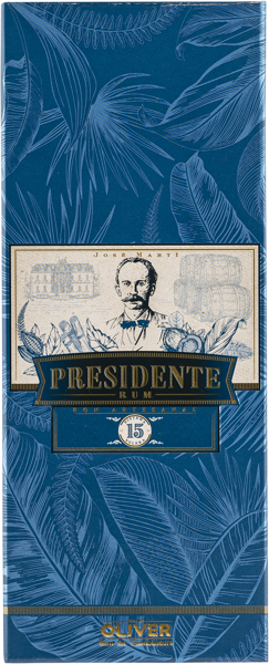 Изображение Ром 15 лет Президент Оливер п/у, 0,7 л