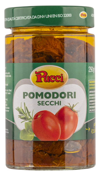 Изображение Томаты в подсолнечном масле Пуччи сушеные Пуччи СРЛ с/б, 290 г