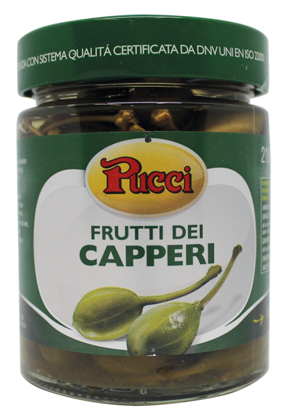Изображение Каперсы в уксусе Пуччи плоды Пуччи СРЛ с/б, 210 г
