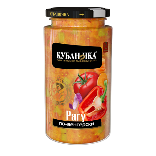 Изображение Рагу овощное Кубаночка по-венгерски Гранд Стар с/б, 500 г