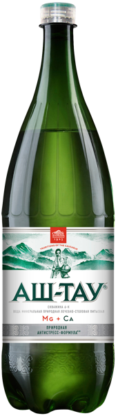 Изображение Мин вода газ рН7,3 Аш-Тау лечебно-столовая Старый Источник ВК п/б, 1,5 л