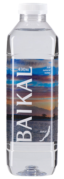 Изображение Вода негаз pH 7,5 Байкал питьевая Море Байкал п/б, 0,85 л