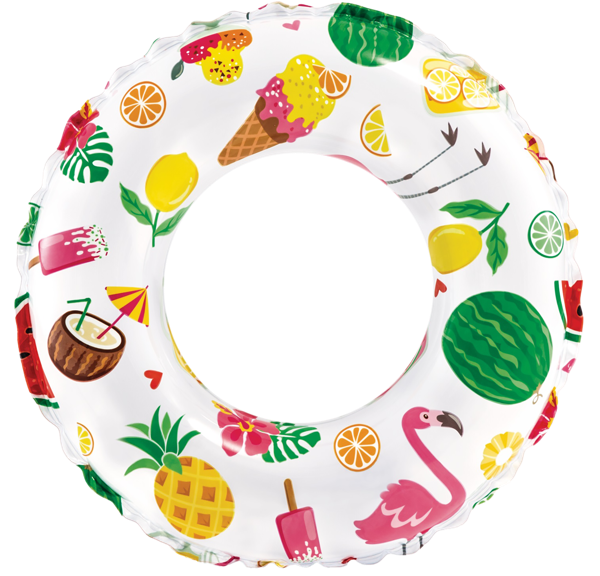 Изображение Круг 61см для плавания Интекс морские обитатели тропики Интекс м/у, 1 шт