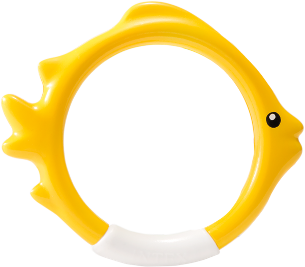 Изображение Кольца для ныряния от 6 лет Интекс цветные рыбки Интекс к/у, 4 шт