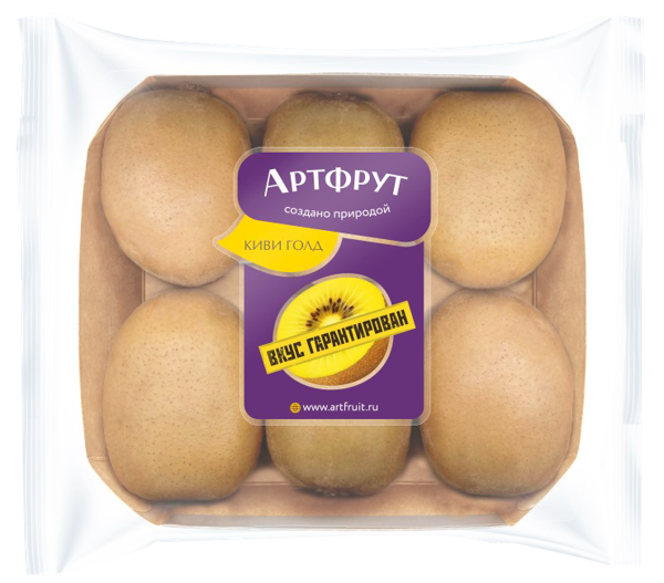 Изображение Плод премиум Артфрут киви голд  к/у, 6 шт