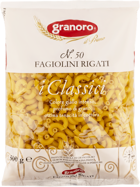 Изображение Макароны из твердых сортов Граноро из Апулии фаголини ригати №50 Аттилио м/у, 500 г