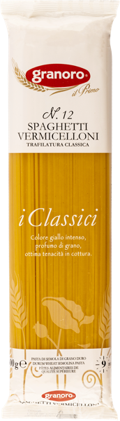 Изображение Макароны из твердых сортов Граноро из Апулии вермичеллони №12 Аттилио м/у, 500 г