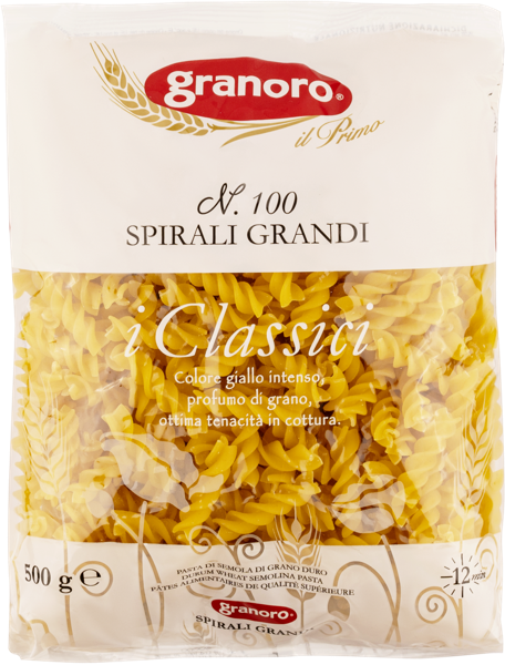 Изображение Макароны из твердых сортов Граноро из Апулии короткие спирали гранди № Аттилио м/у, 500 г