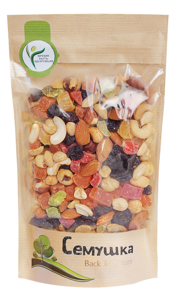 Изображение Ассорти Семушка орехи цукаты Семушка м/у, 150 г