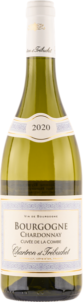 Изображение Вино белое сухое стиль №2 Шардоне Бургундия кюве де ла комб Шартрон и Требуше с/б, 0,75 л