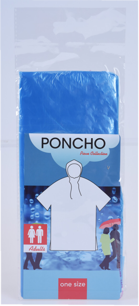 Изображение Дождевик пончо Купман цветной прозрачный Купман Интернэшнл м/у, 1 шт