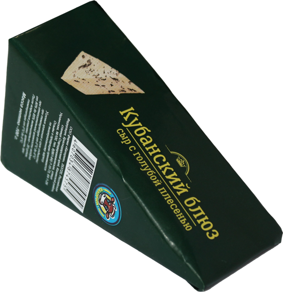 Изображение Сыр голубой с плесенью Калория кубанский блюз Фирма калория м/у, 100 г