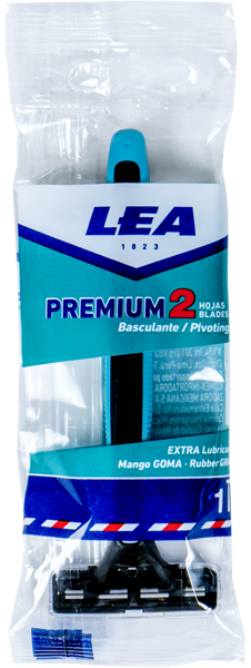 Изображение Станок для бритья 2лезвия Леа премиум одноразовый Ласкарэй м/у, 1 шт