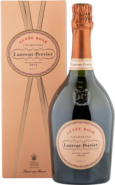Изображение Шампанское розовое брют Лоран-Перье Кюве Розе пино нуар Лоран Перье п/у, 0,75 л