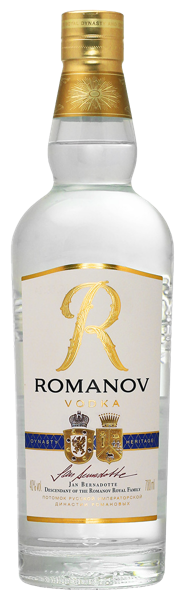 Изображение Водка Спирт Люкс 40% Романов Ладога с/б, 0,5 л