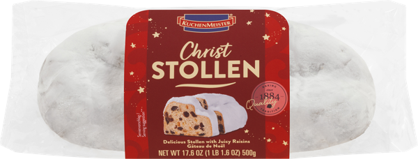 Изображение Кекс Кюхенмайстер штоллен рождественский Кюхенмайстер м/у, 500 г