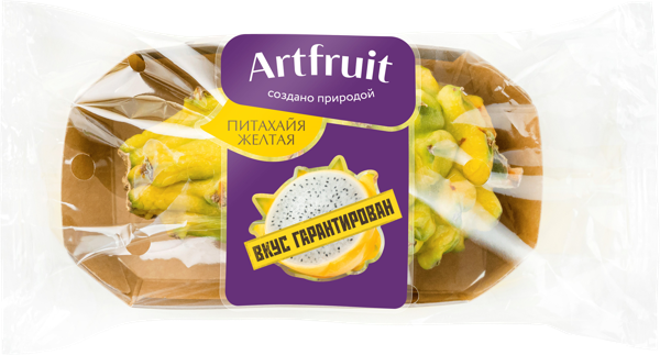 Изображение Плод Артфрут питахайя желтая  лоток, 1 шт