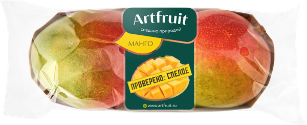 Изображение Плод спелый Артфрут манго  лоток, 2 шт