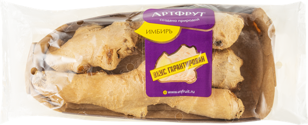 Изображение Корнеплод Артфрут имбирь корень  к/у, 250 г