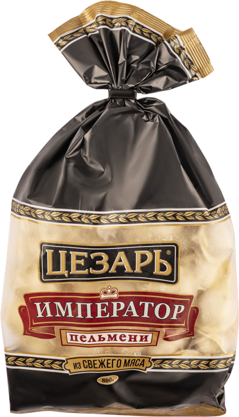 Изображение Пельмени замороженные Цезарь Император говядина свинина Морозко ООО м/у, 800 г