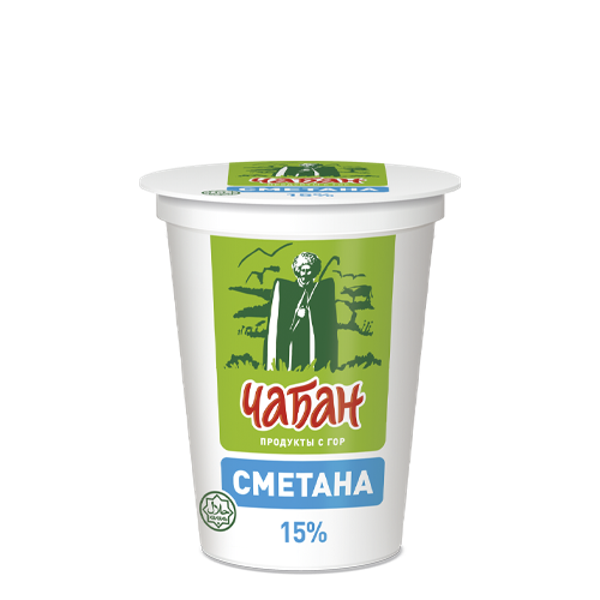 Изображение Сметана 15% Чабан Нальчикский МК п/б, 400 г