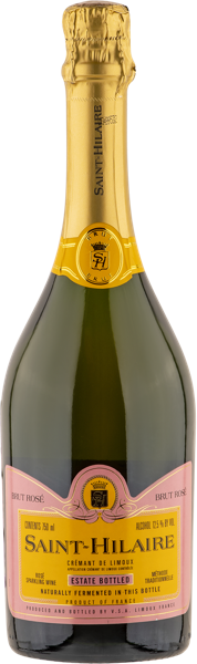 Изображение Вино игристое розовое брют Сент-Илер креман де лиму Сэр Д Аркес с/б, 0,75 л