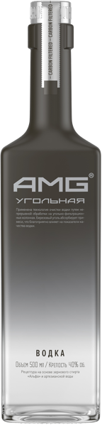 Изображение Водка Спирт Альфа 40% АМГ угольная фильтрация Фортуна с/б, 0,5 л