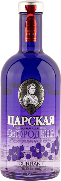 Изображение Настойка Спирт Люкс 40% Царская оригинальная смородина Ладога с/б, 0,7 л