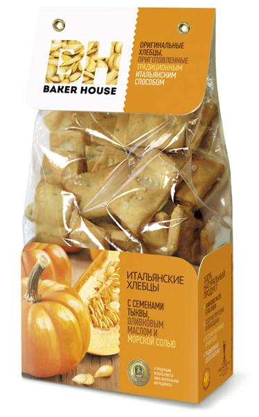 Изображение Хлебцы Бейкер Хаус семена тыквы Раменский м/у, 250 г