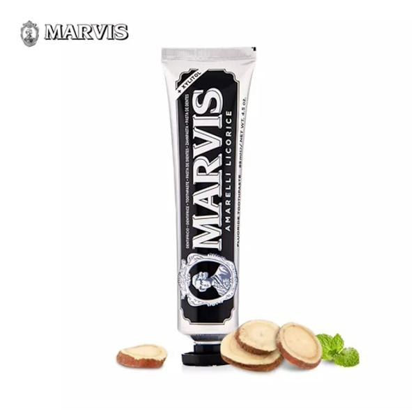 Изображение Зубная паста белизна зубов Марвис мята лакрица Людовика Мартелли к/у, 85 мл