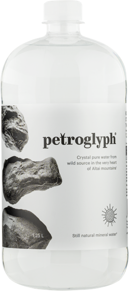 Изображение Вода негаз рН 7,75 Петроглиф питьевая Петроглиф п/б, 1,25 л