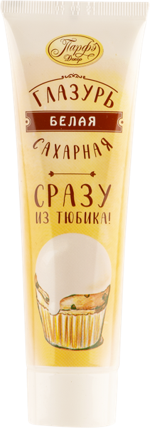 Изображение Глазурь сахарная Парфэ белая Топ Продукт туба, 120 г