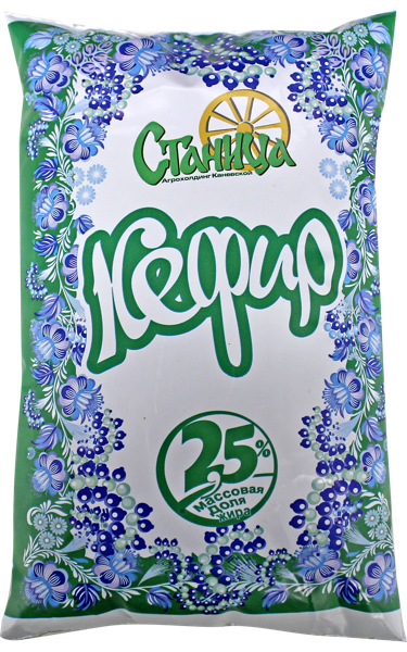 Изображение Кефир 2,5% Станица Кубанская Станица м/у, 900 мл