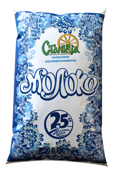 Изображение Молоко 2,5% Станица Кубанская Станица м/у, 900 мл