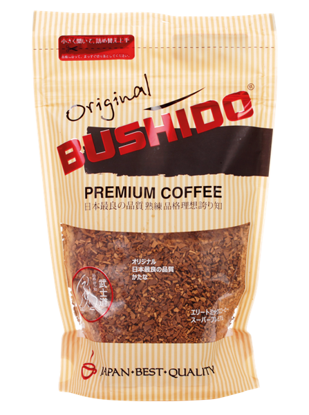 Изображение Кофе растворимый Бушидо оригинал Хасо Гумлиген м/у, 75 г