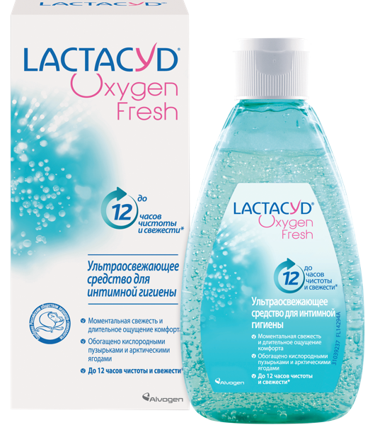 Изображение Средство для интимн гигиены Лактацид оксиджен фреш Арнест Косметикс ООО к/у, 200 мл