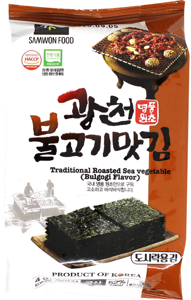 Изображение Морская капуста Самвон пулькоги барбекю Гванчеон Самвон м/у, 4 г